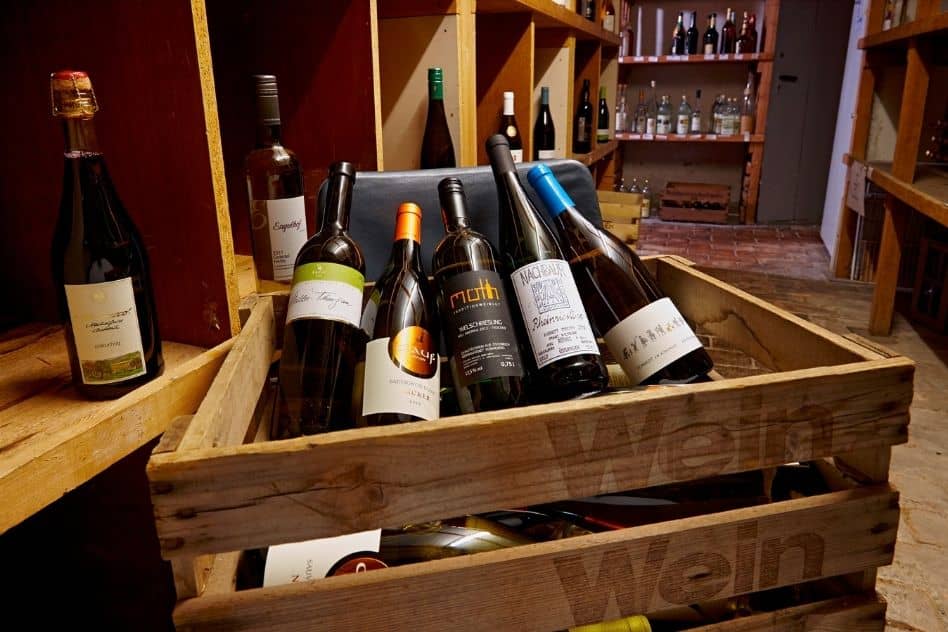 Weinkeller im Hotel Maier Weinkeller Restaurant Bodensee